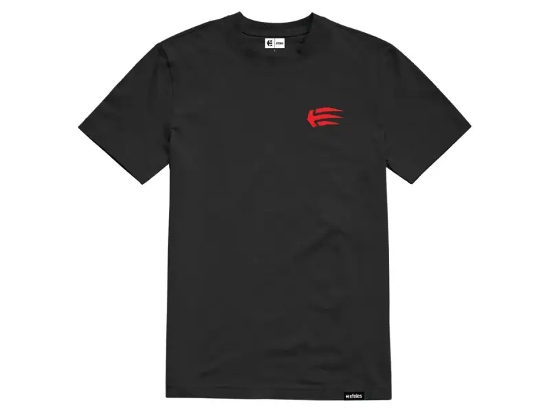 Etnies "Joslin" T-Shirt - Black/Red