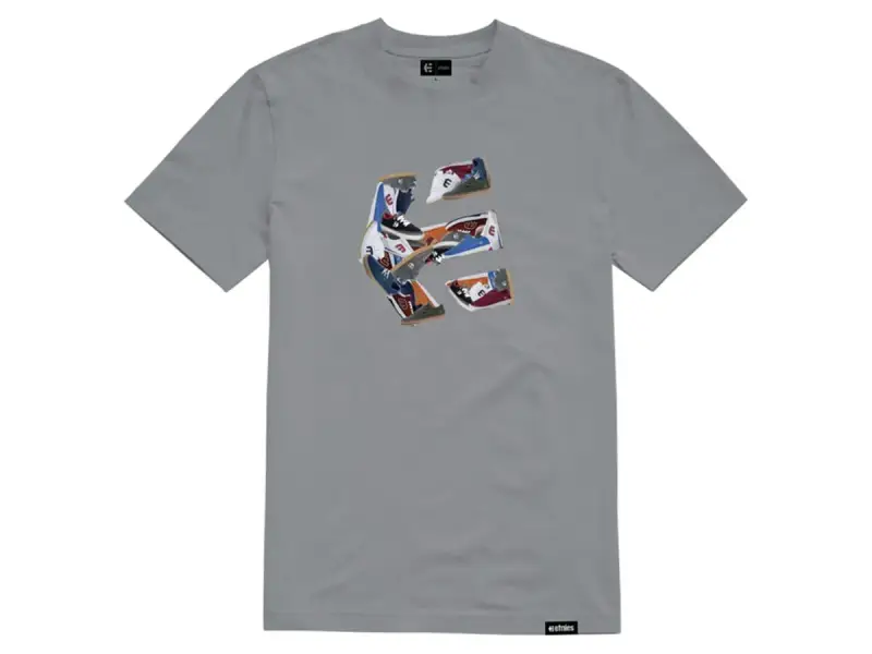 Etnies "Kicks" T-Shirt - Silver