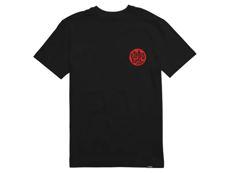Etnies "Laster" T-Shirt - Black/Red