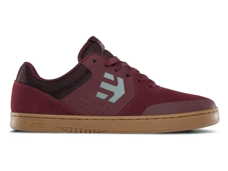 Etnies "Marana" Shoes - Burgundy/Tan (David Reyes)