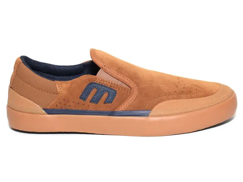 Etnies "Marana Slip XLT" Shoes - Brown/Navy/Gum