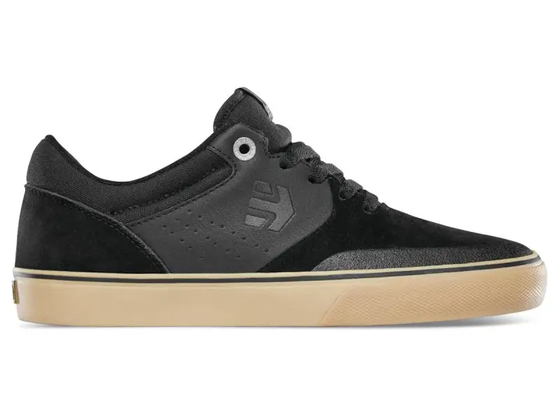 Etnies "Marana Vulc" Shoes - Black/Gum/Silver (Tom Dugan)