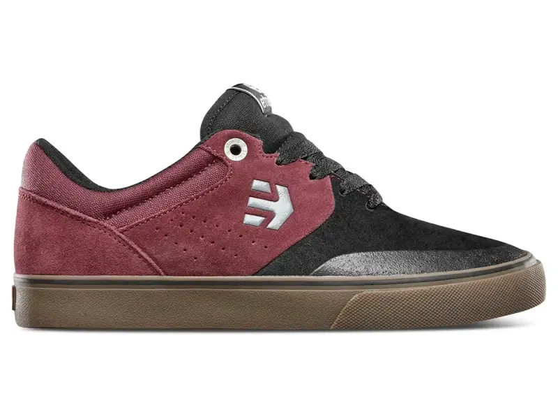 Etnies "Marana Vulc" Shoes - Black/Red/Beige (Tom Dugan)
