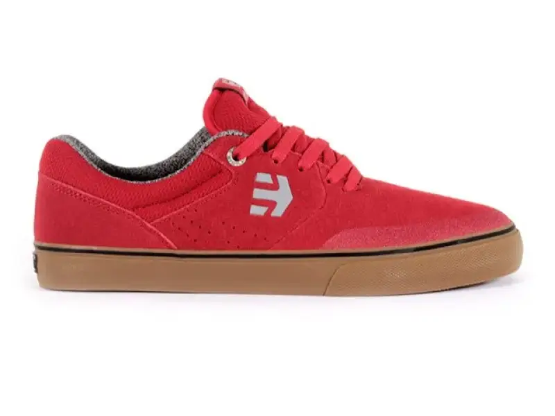 Etnies "Marana Vulc" Shoes - Red/Gum