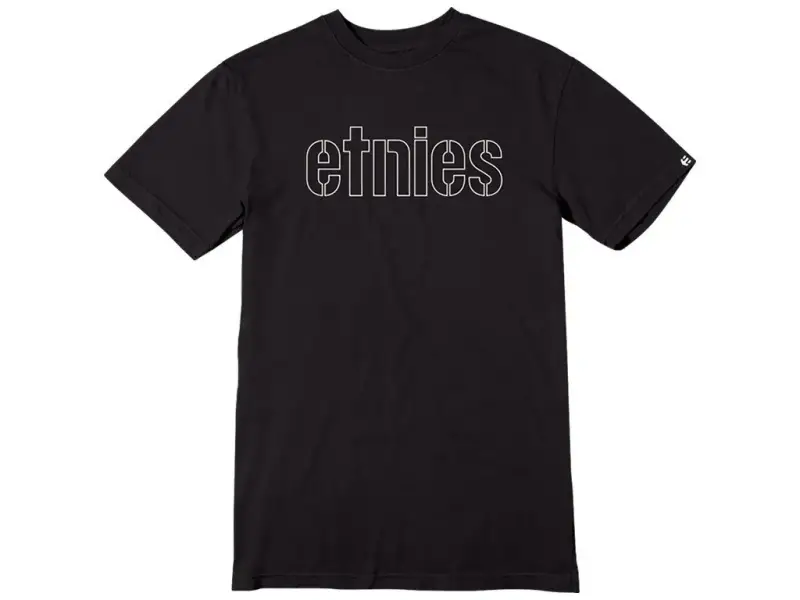 Etnies "Mod Stencil" T-Shirt - Black