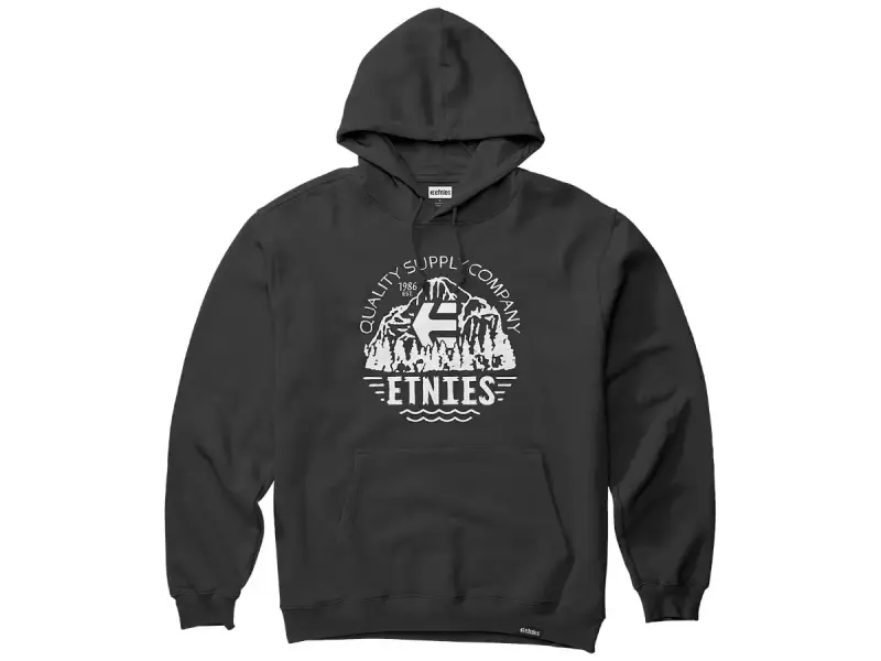 Etnies "MTN Quality" Hooded Pullover - Black