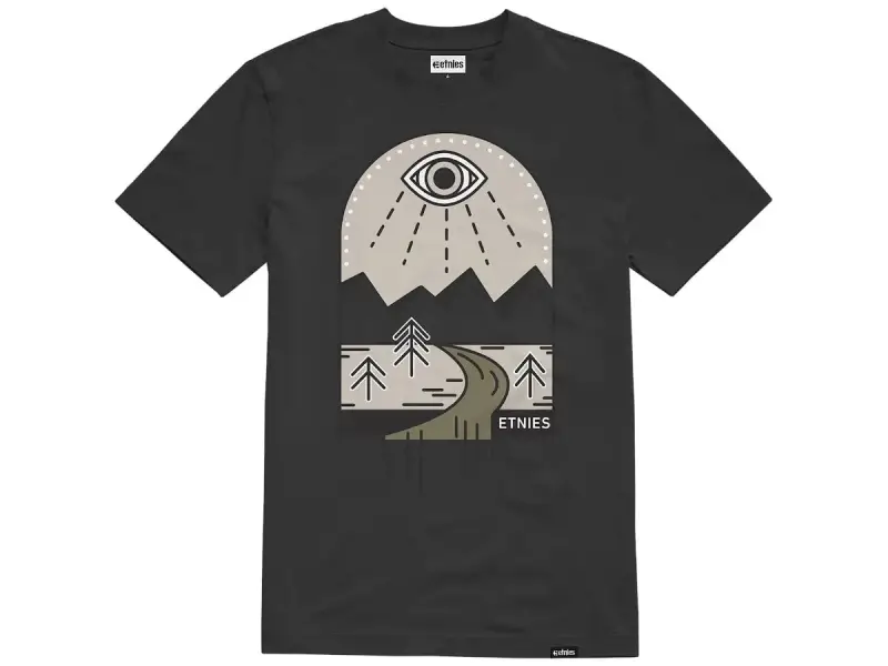 Etnies "MTN View Tee" T-Shirt - Black