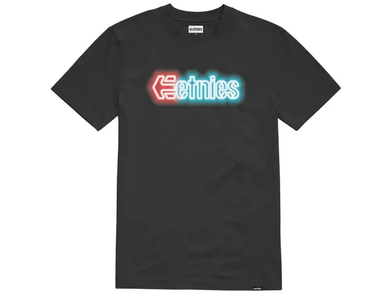 Etnies "Neon Tee" T-Shirt - Black