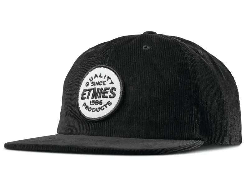 Etnies "Patched Snapback" Kappe - Black