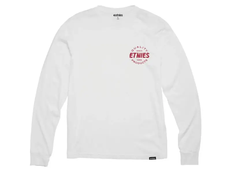 Etnies "Quality Control" Longsleeve - White