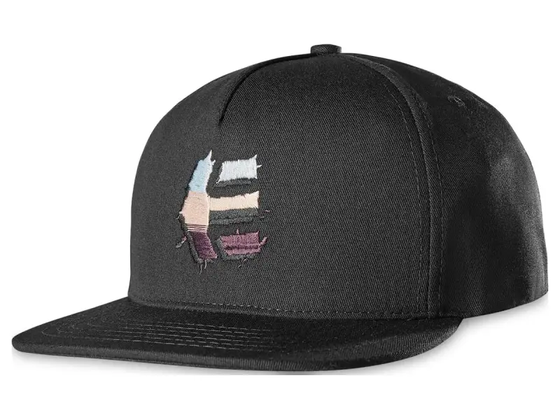 Etnies "Rad Tabletop Snapback" Cap - Black/Purple