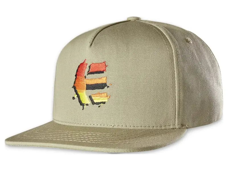 Etnies "Rad Tabletop Snapback" Kappe - Khaki