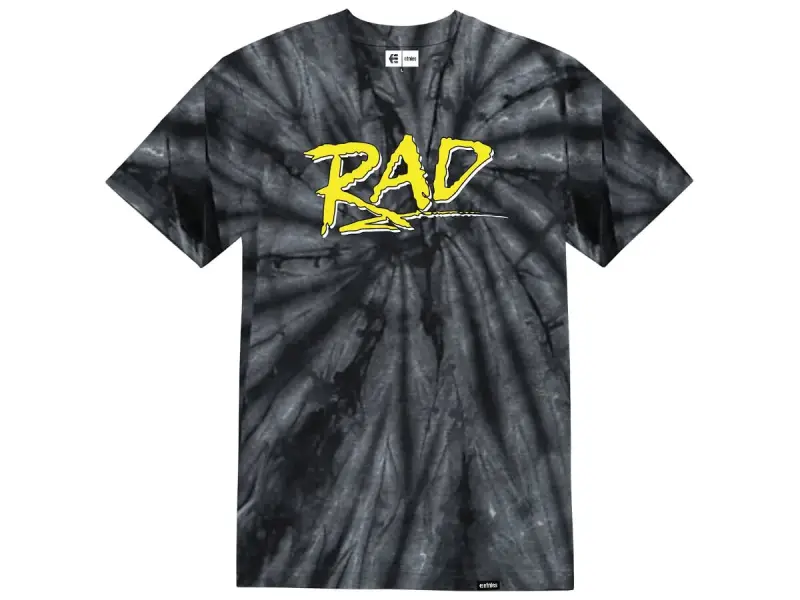 Etnies "Rad Wash Tee" T-Shirt - Black