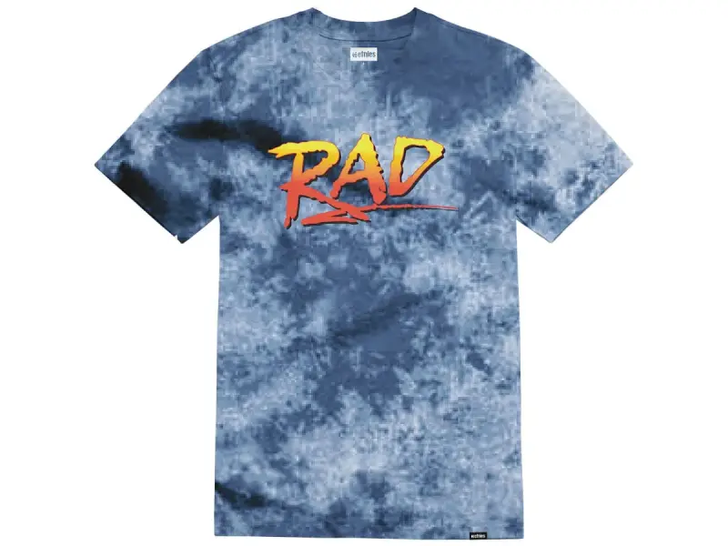 Etnies "Rad Wash Tee" T-Shirt - Blue