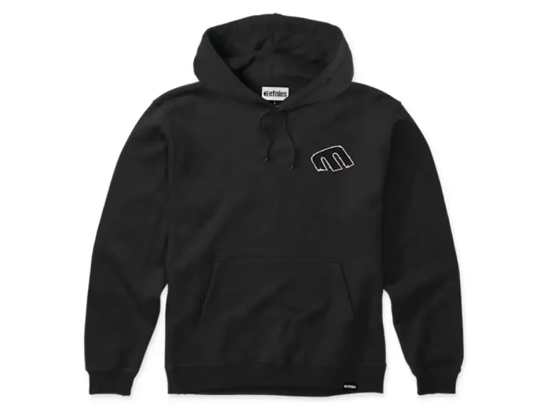 Etnies "Rebel E" Hooded Pullover - Black