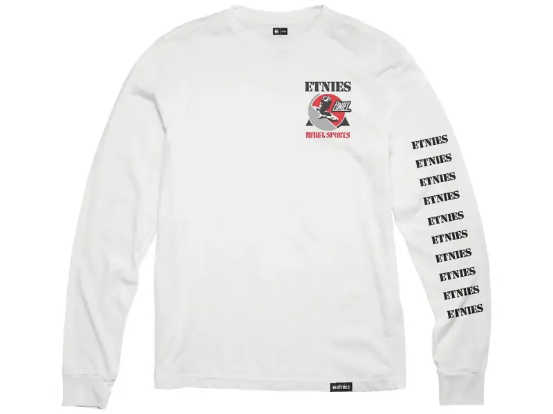 Etnies "Rebel Sport" Longsleeve - White