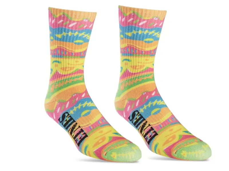Etnies "Rebel Sports Crew" Socken - Neon