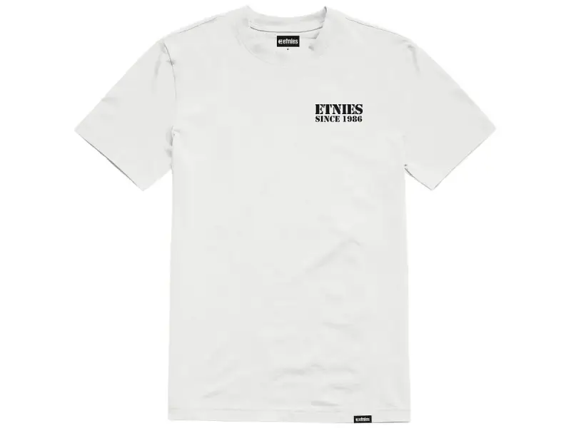 Etnies "Rebel Sports Tee" T-Shirt - White