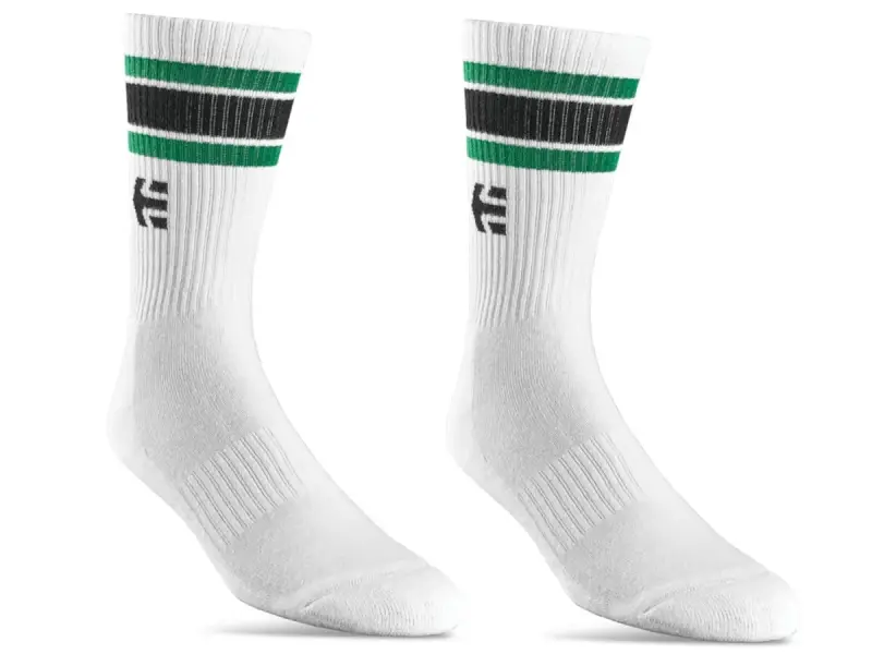 Etnies "Rebound" Socken - White/Black/Green