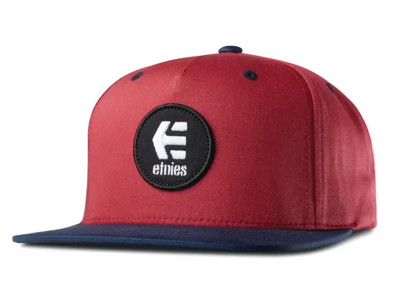 Etnies "Rook Snapback" Kappe - Burgundy
