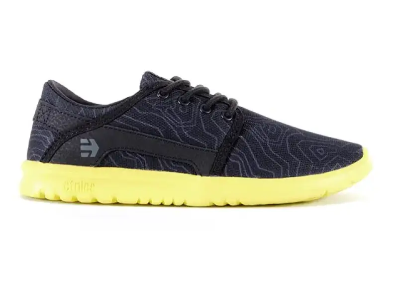 Etnies "Scout" Schuhe - Kids - Black / Yellow