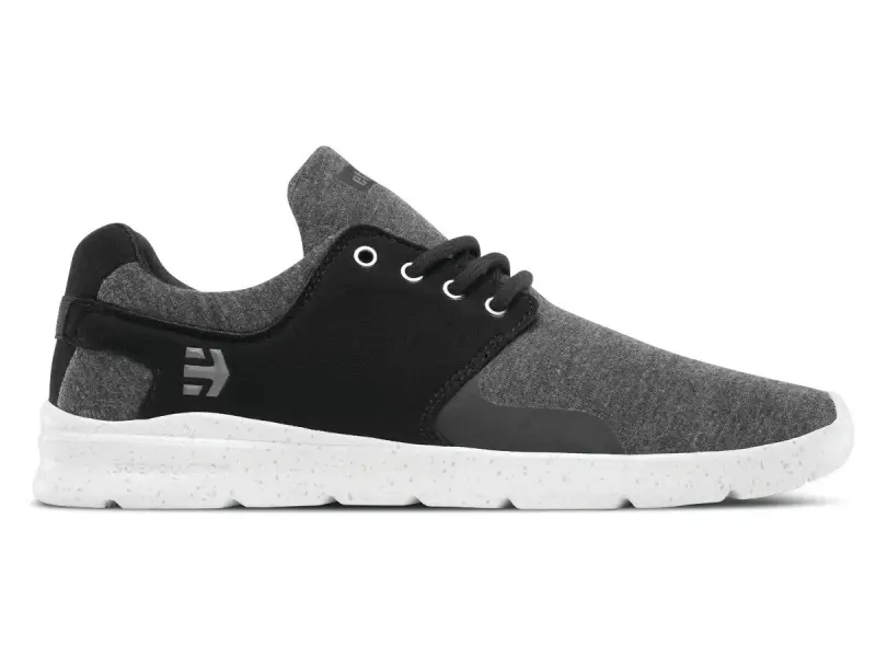 Etnies "Scout XT" Shoes - Black/Grey/Silver