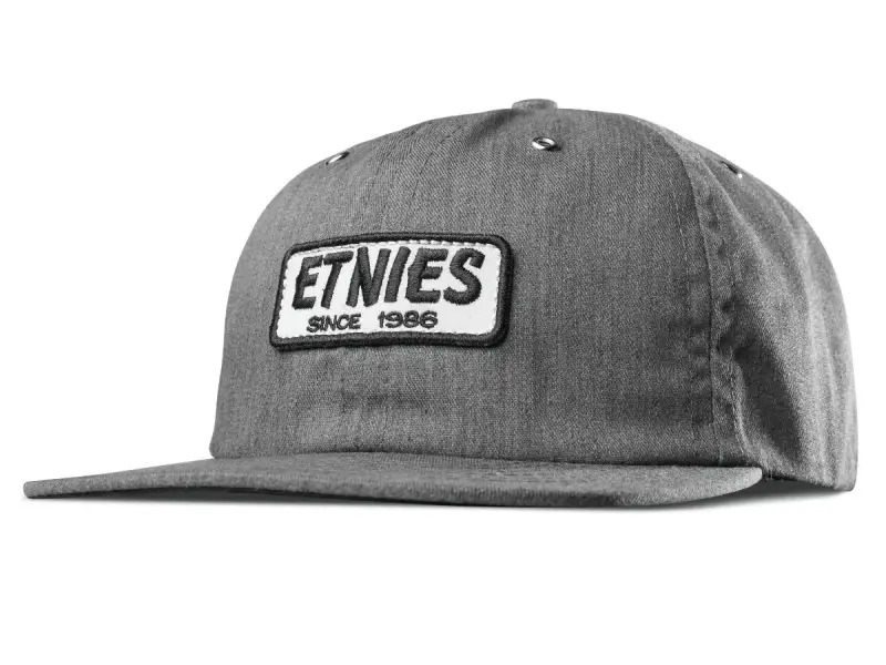 Etnies "Seager Strapback" Cap - Grey/Heather
