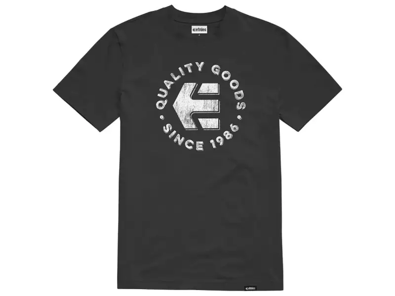 Etnies "Since 1986 Tee" T-Shirt - Black/White