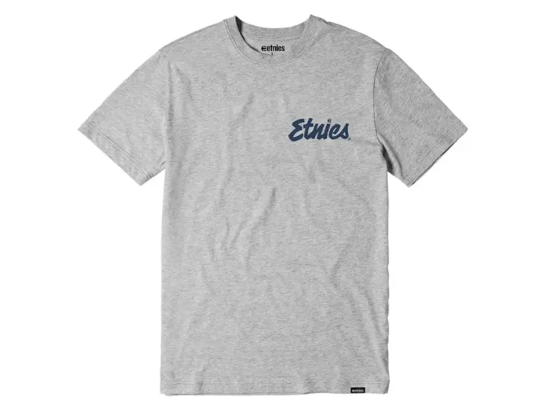 Etnies "Speed Script" T-Shirt - Grey/Heather
