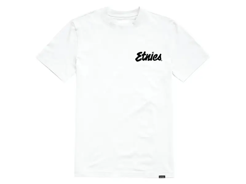 Etnies "Speed Script" T-Shirt - White