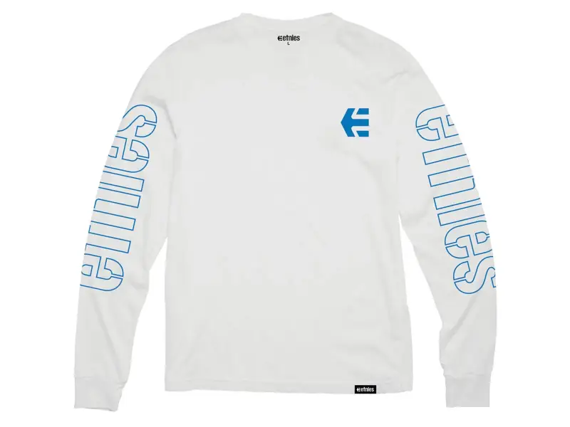 Etnies "Stencil" Longsleeve - White
