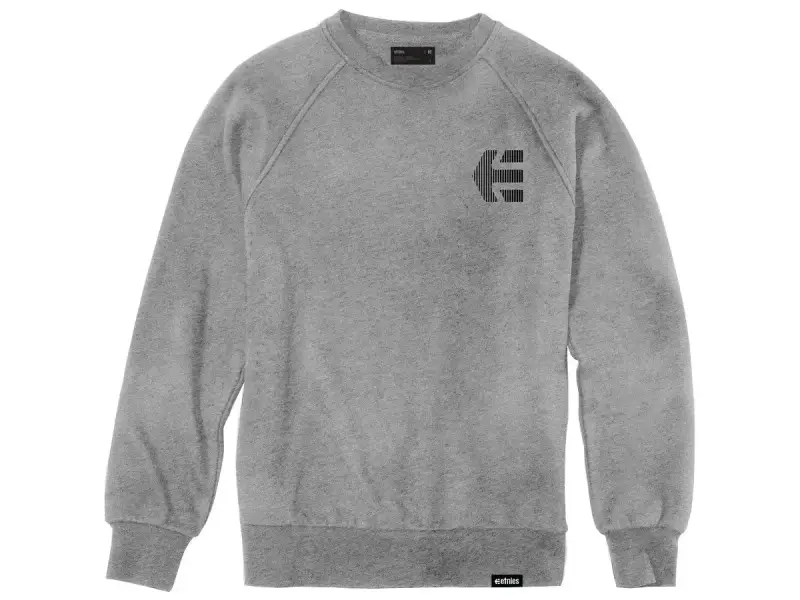 Etnies "Team Crew" Pullover - Grey/Heather