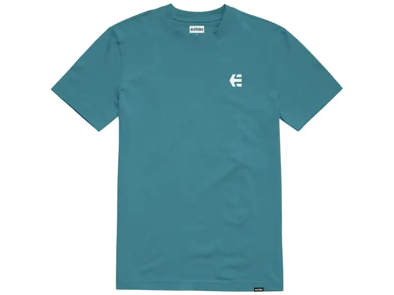 Etnies "Team Embroidery Wash Tee" T-Shirt - Teal