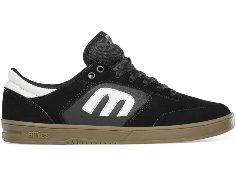 Etnies "Windrow" Shoes - Black/Gum/White (Nassim Lachhab)