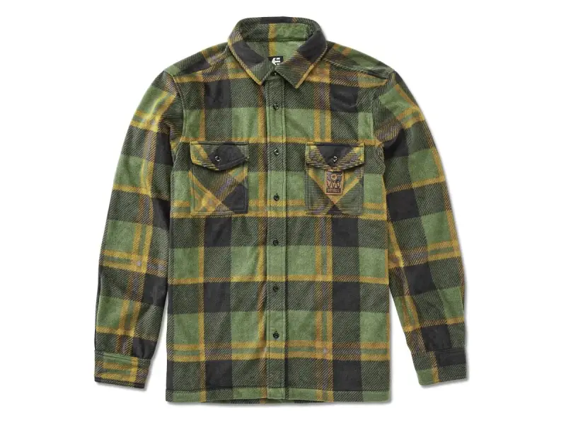 Etnies "Woodsman Fleece" Jacket - Black/Olive