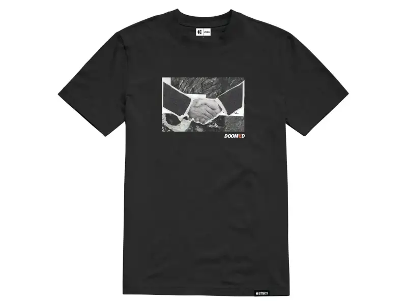 Etnies X Doomed "Shake On It" T-Shirt - Black