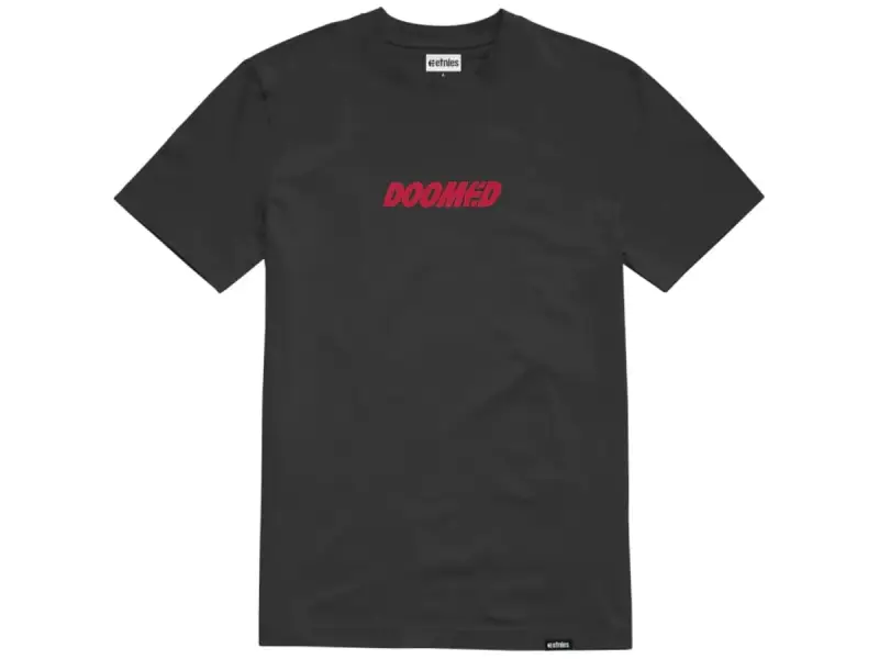 Etnies X Doomed "Wash" T-Shirt - Black