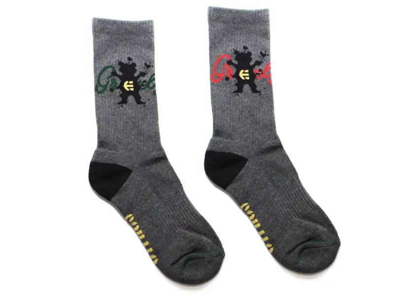 Etnies X Grizzly "Crew" Socken - Black