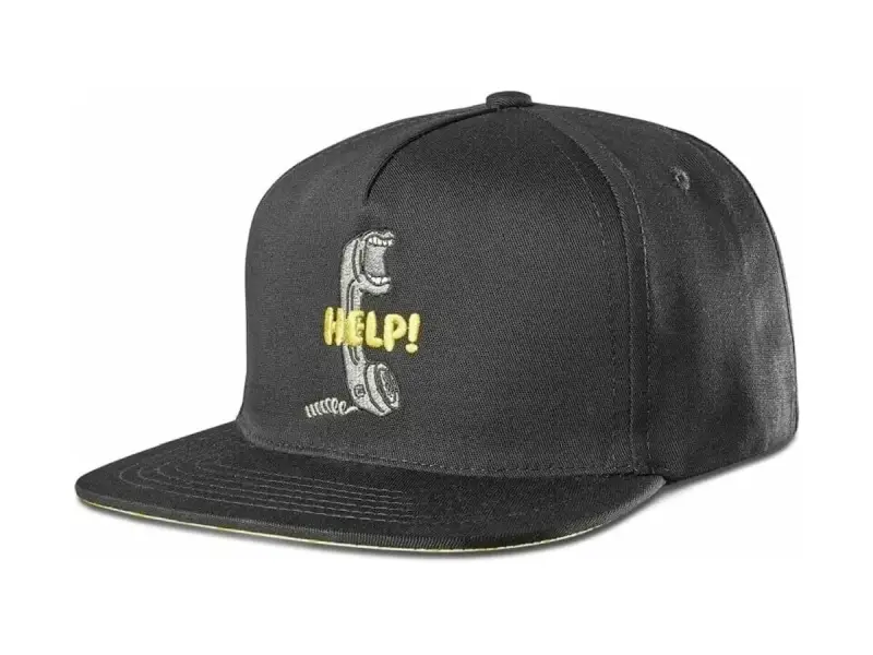 Etnies X Kink Bikes "Help Snapback" Kappe - Black