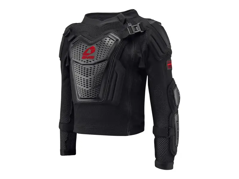 EVS Sports "Youth Comp Suit" Protective Jacket - Black/Red