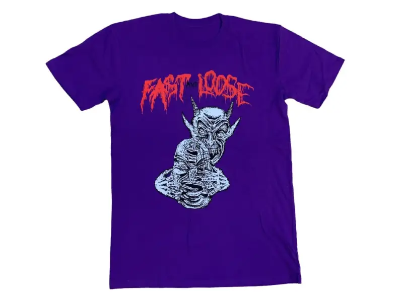 Fast and Loose "Goblin" T-Shirt - Purple