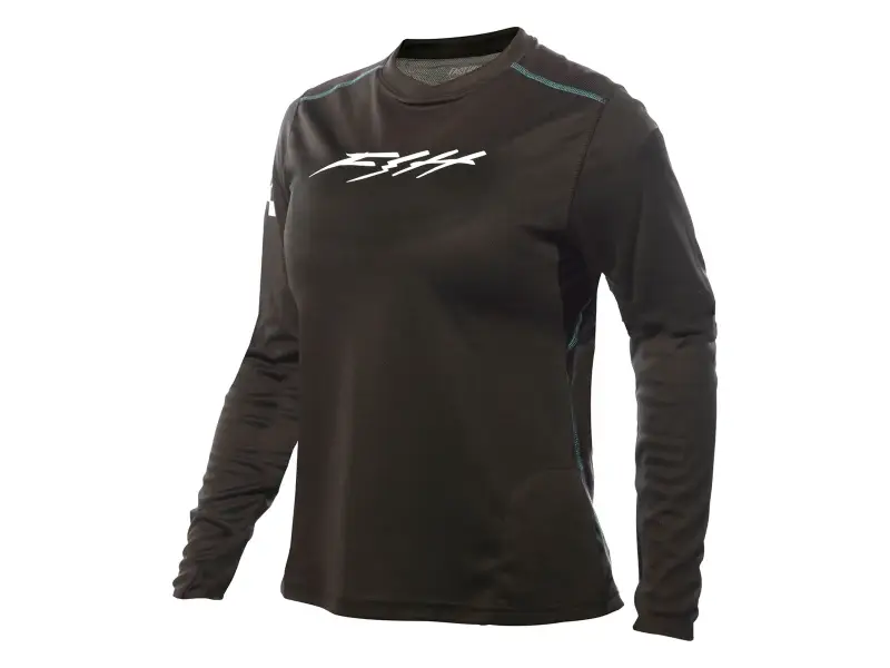 Fasthouse "Alloy Ronin Women's Long Sleeve" Jersey - Black