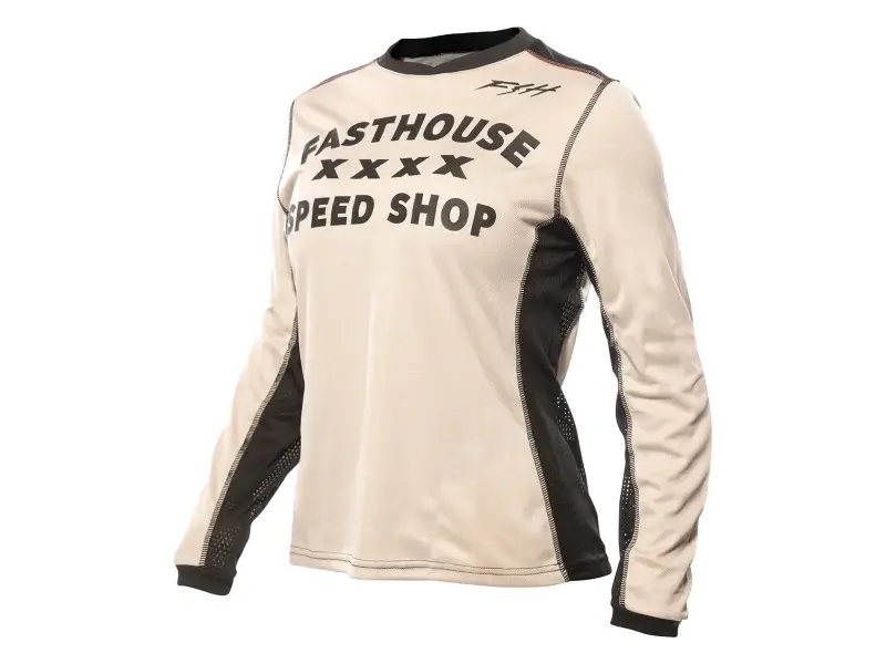 Fasthouse "Classic Swift Women's Long Sleeve" Jersey - Cream