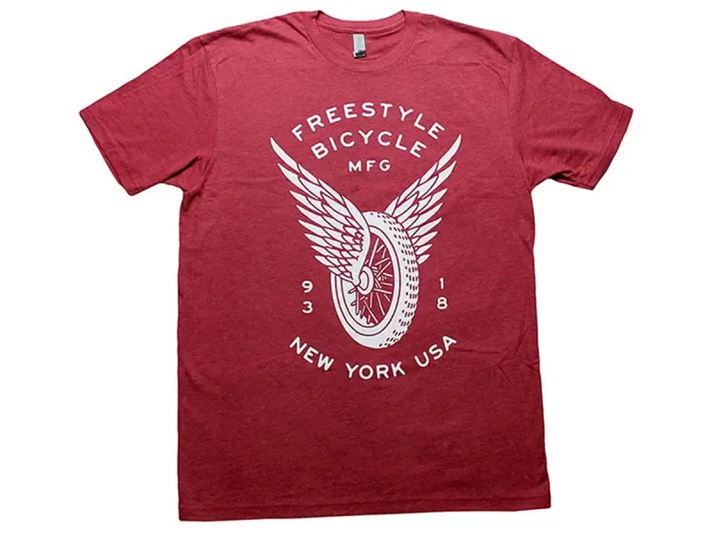 FBM "Freestyle" T-Shirt - Cardinal Red