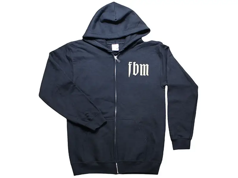 FBM "Infinity" Hooded Zipper - Black