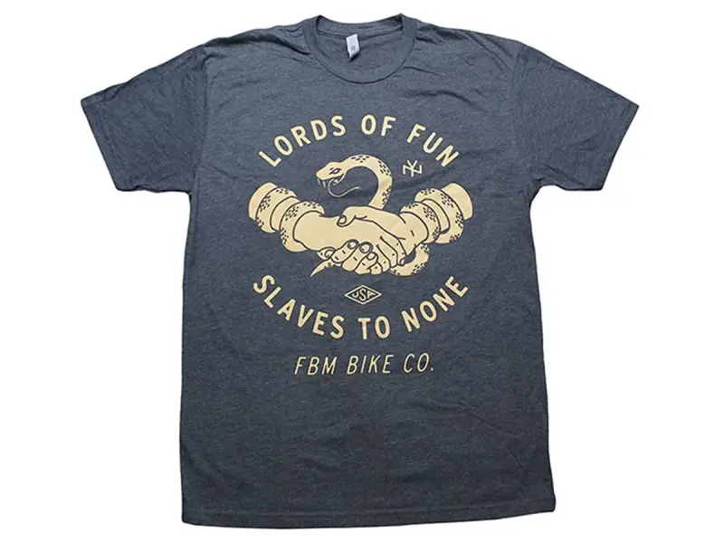 FBM "Lords Of Fun" T-Shirt - Heather Charcoal Grey