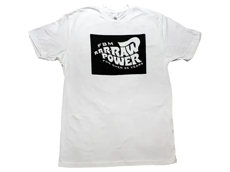 FBM "Raw Power" T-Shirt - White
