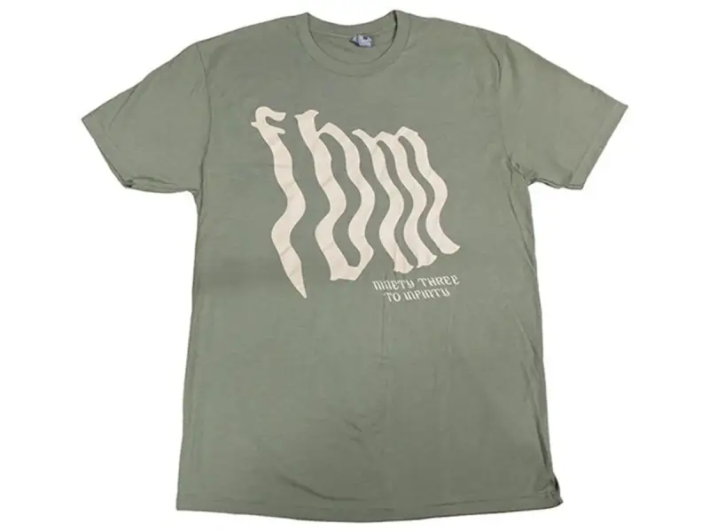 FBM "Wavy" T-Shirt - Heather Olive