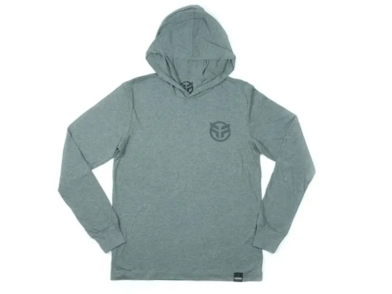 Federal Bikes "Logo" Hooded Longsleeve - Heather Grey