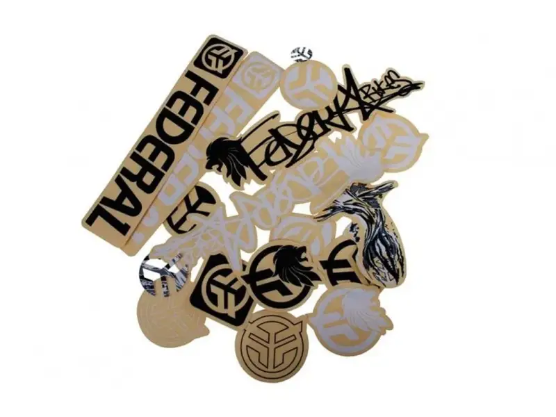 Federal Bikes "17pc" 2015 Stickerset